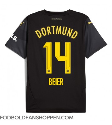 Borussia Dortmund Maximilian Beier #14 Udebanetrøje 2024-25 Kortærmet
